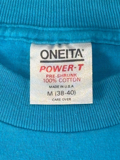 vintage Oneita Power-T with “El Paso Texas” lettering and wolf graphic