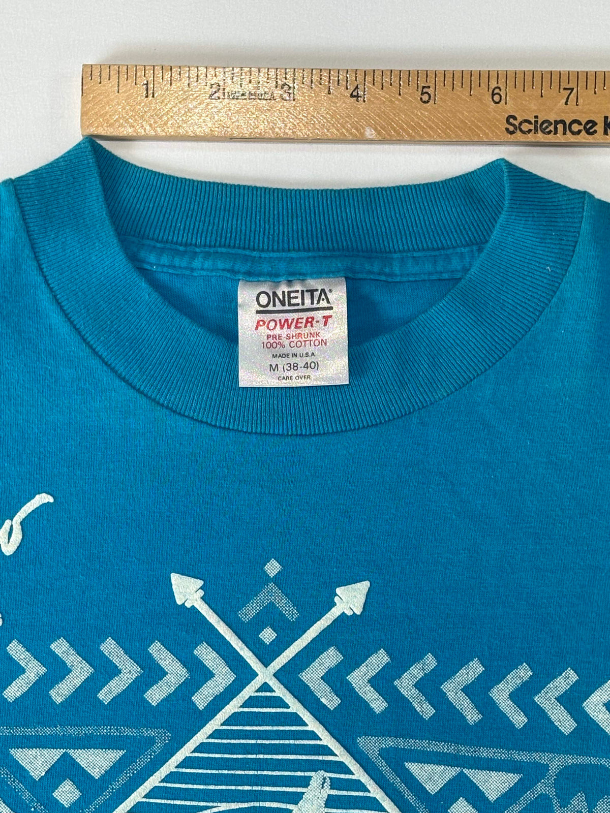 vintage Oneita Power-T with “El Paso Texas” lettering and wolf graphic